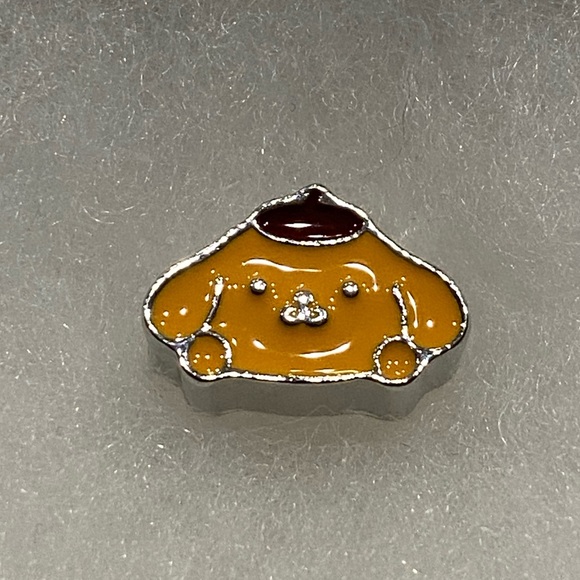 NEW•PomPomPurin silver/enamel DIY charm - Picture 5 of 8